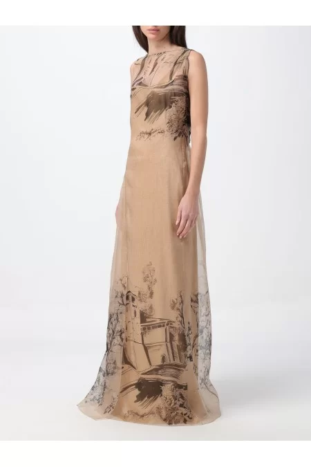 ALBERTA FERRETTI Vestito elegante Alberta Ferretti Marchio di alta moda con stile raffinato e dettagli lussuosi Saldi Di Fabbrica