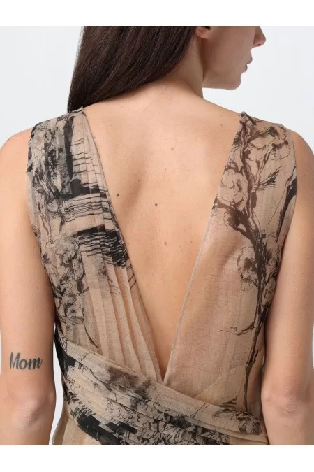 ALBERTA FERRETTI Vestito elegante Alberta Ferretti Marchio di alta moda con stile raffinato e dettagli lussuosi Saldi Di Fabbrica