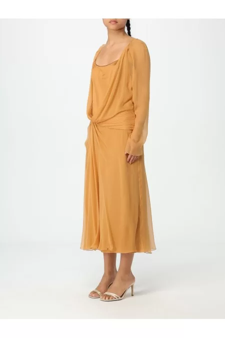 ALBERTA FERRETTI CHIFFON ORGANICO In Saldo
