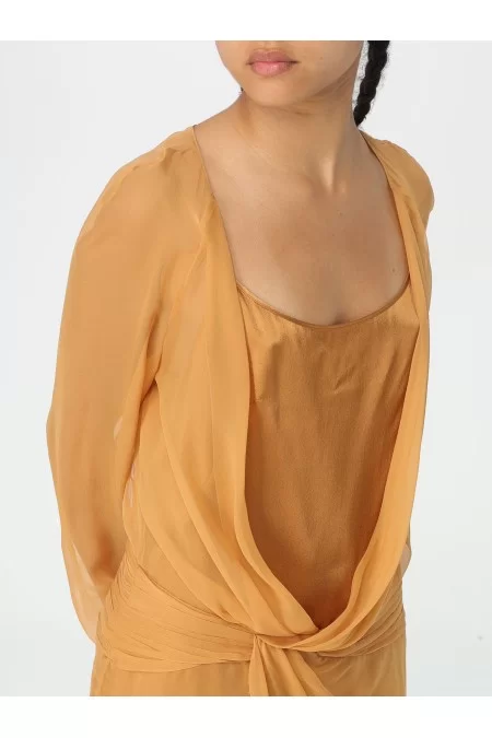 ALBERTA FERRETTI CHIFFON ORGANICO In Saldo