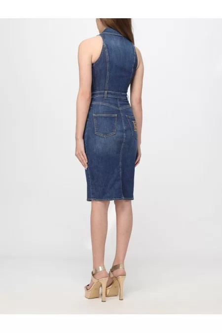ELISABETTA FRANCHI ABITO DONNA JEANS Pezzi Unici