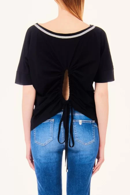 LIUJO JEANS CORE T-SHIRT MODA M/C Soddisfazione Garantita