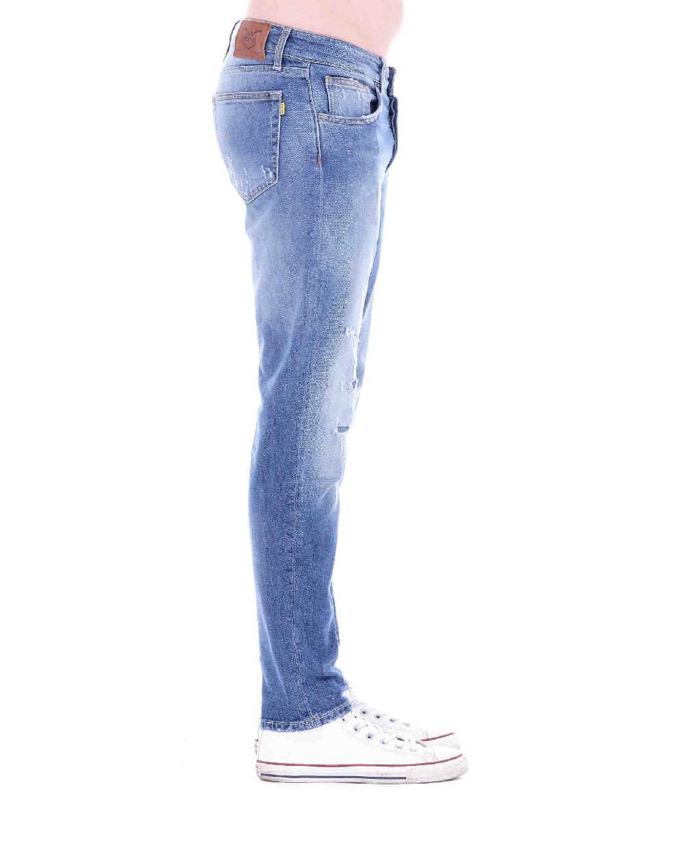 Pop84 Jeans Capri con rotture slim fit Shopping Online