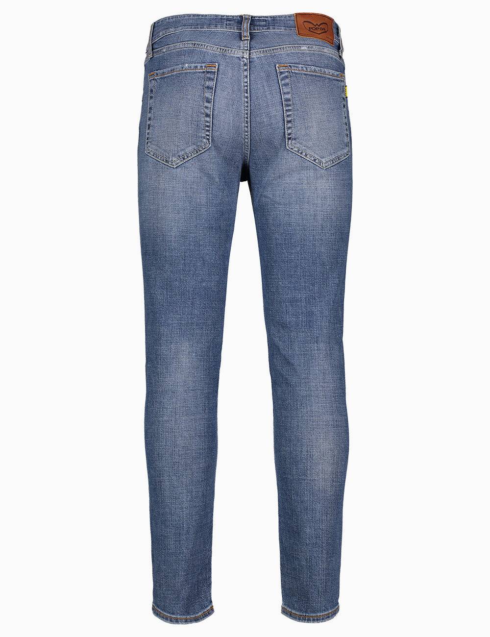 Pop84 Jeans 5 tasche slim fit modello Capri Offerte