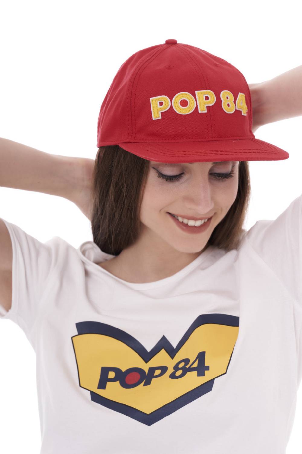 Pop84 Cappello Scritta POP84 Italy