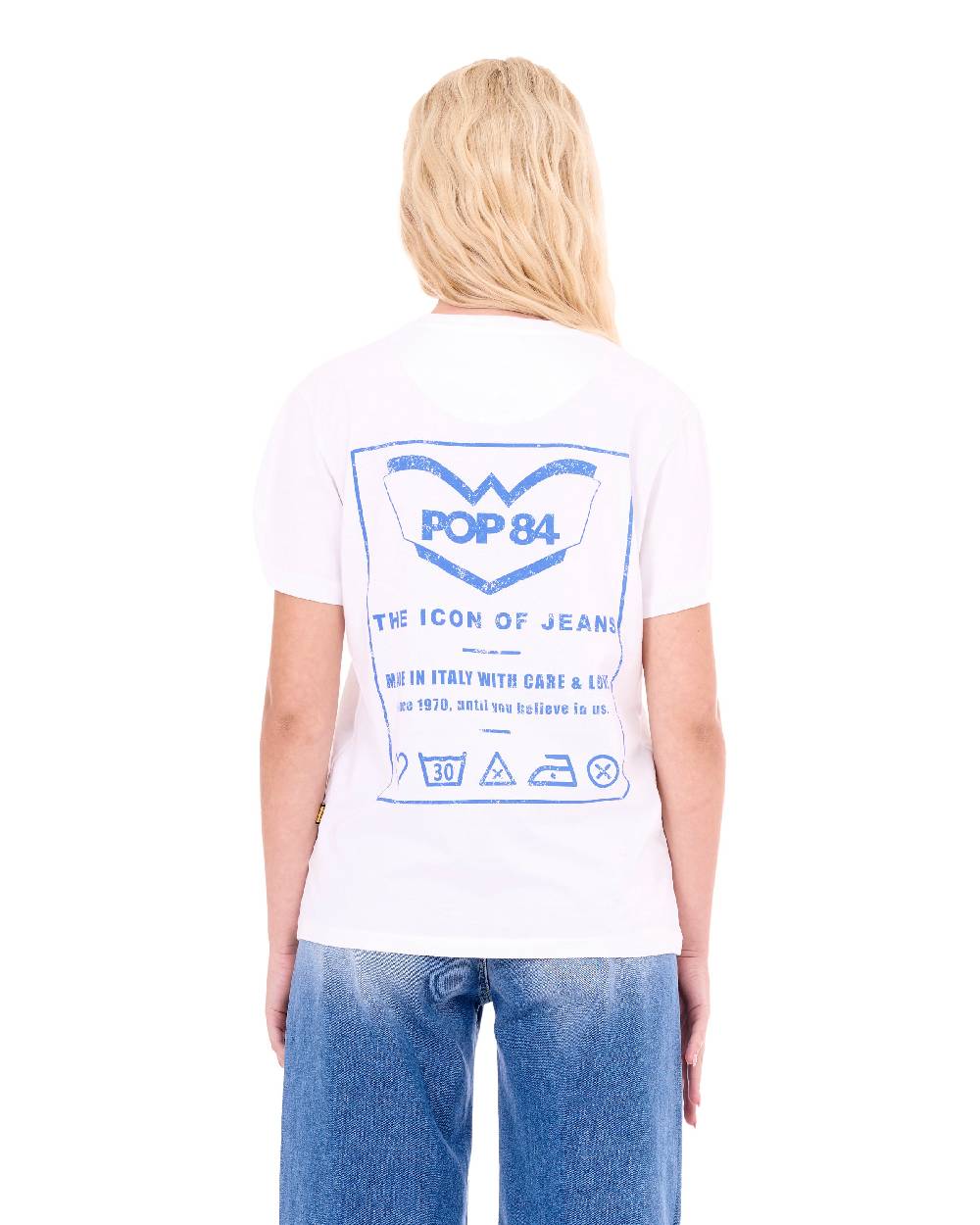 Pop84 T-shirt POP84 'The Icon Of Jeans' Promozione Limitata