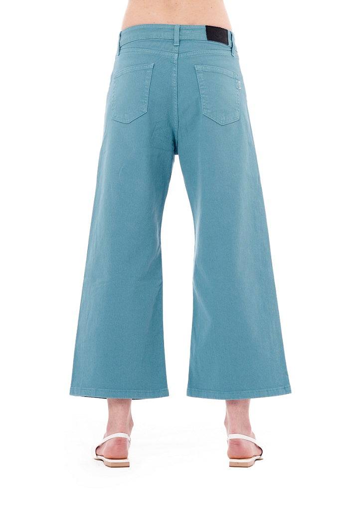 Pop84 Pantalone in bull denim over fit Sottocosto