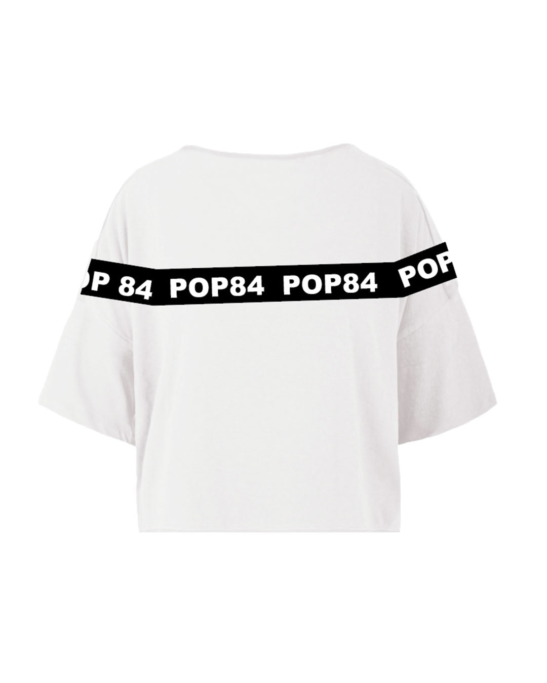 Pop84 T-shirt Scritte POP84 Presa