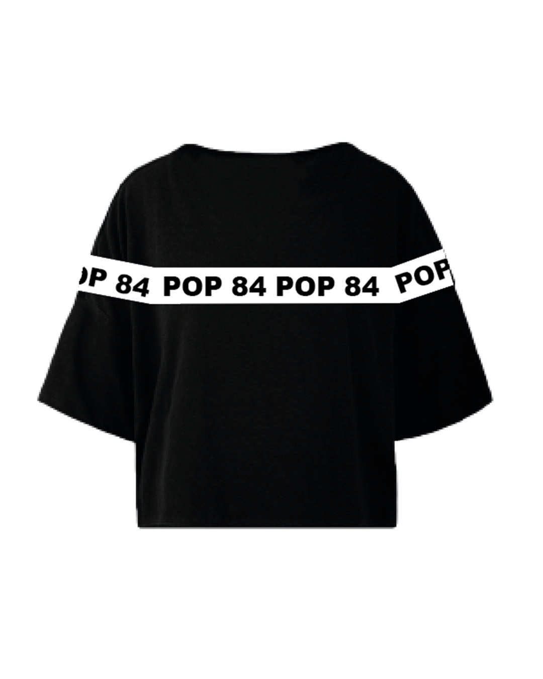 Pop84 T-shirt Scritte POP84 Presa
