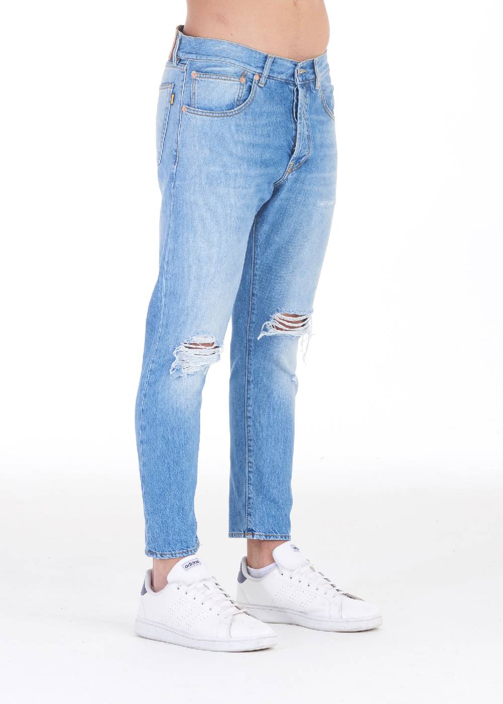 Pop84 Jeans uomo 5 tasche over fit modello Andrew Negozio