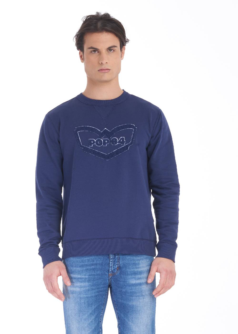 Pop84 Felpa Logo POP84 In Linea