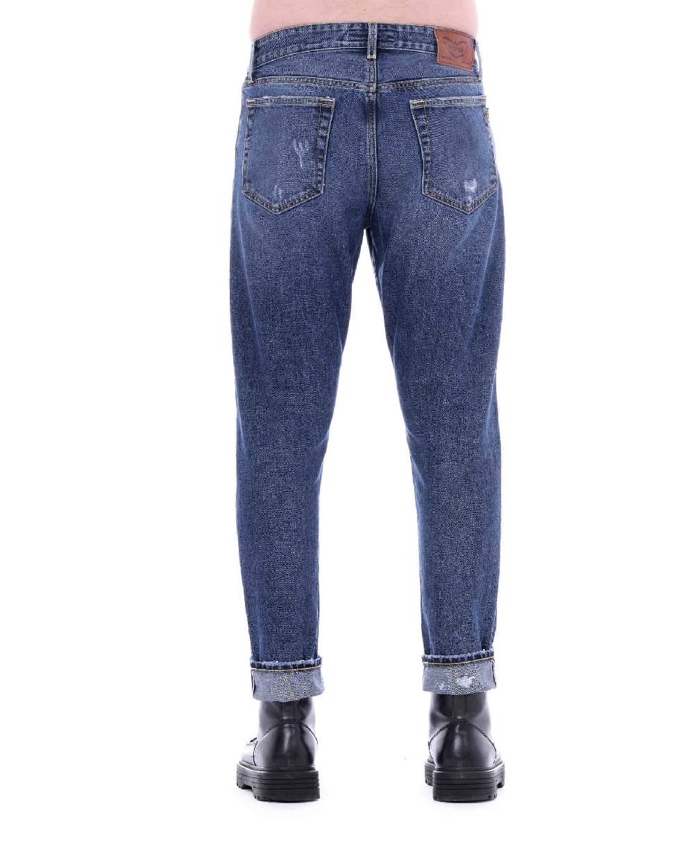 Pop84 Jeans CIMOSATO con rotture Qualità