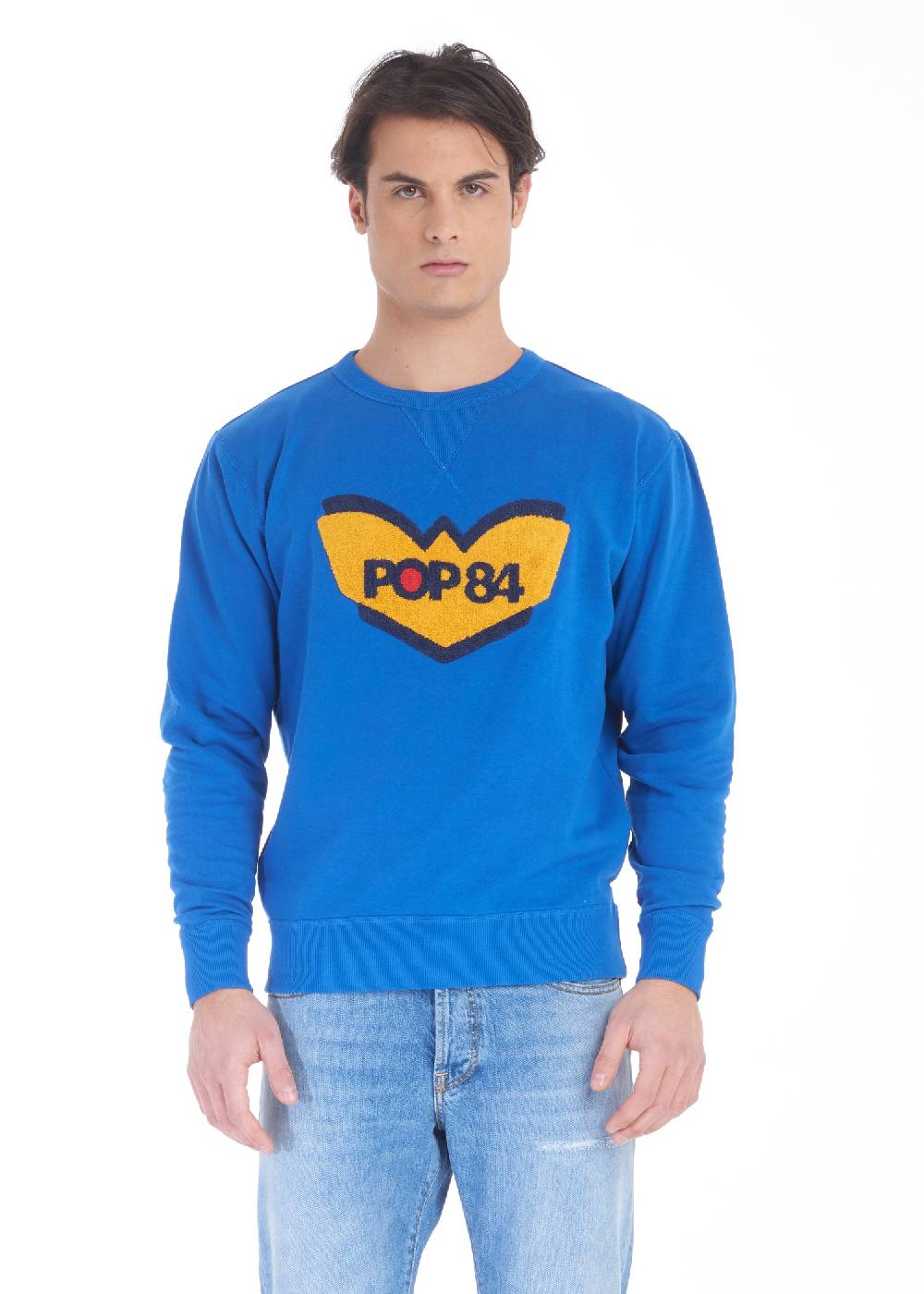 Pop84 Felpa Icon Logo POP84 Consegna Veloce