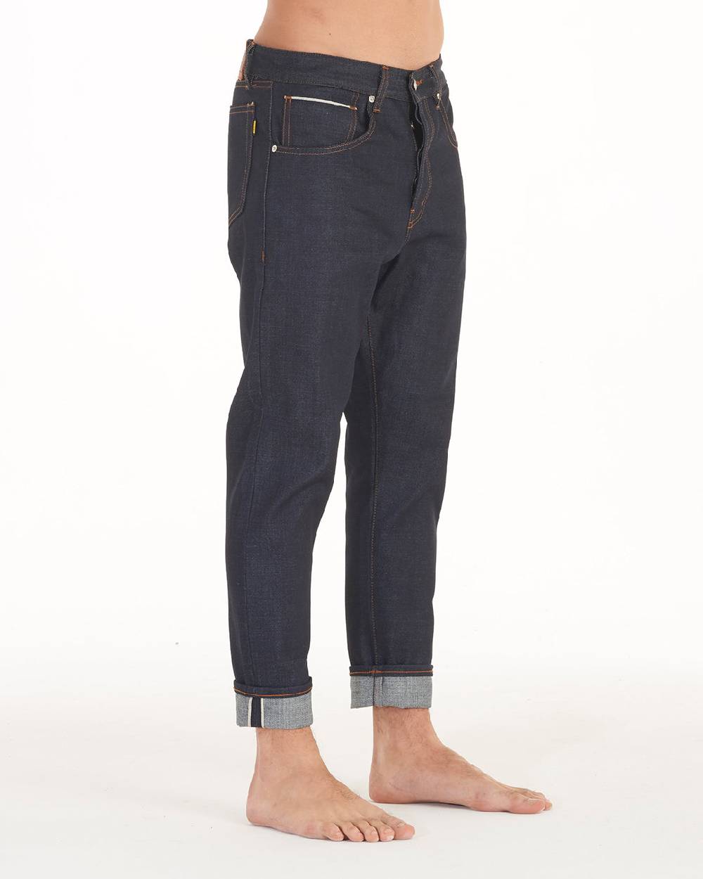 Pop84 Jeans CIMOSATO non lavato tessuto giapponese Fino Al -60%