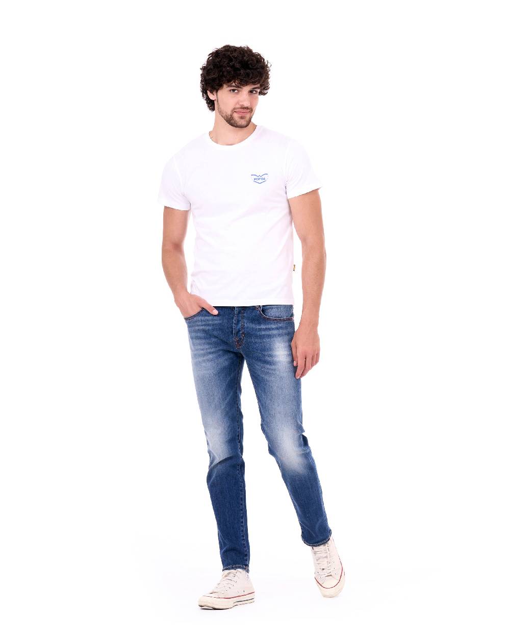 Pop84 T-shirt POP84 'The Icon Of Jeans' Presa