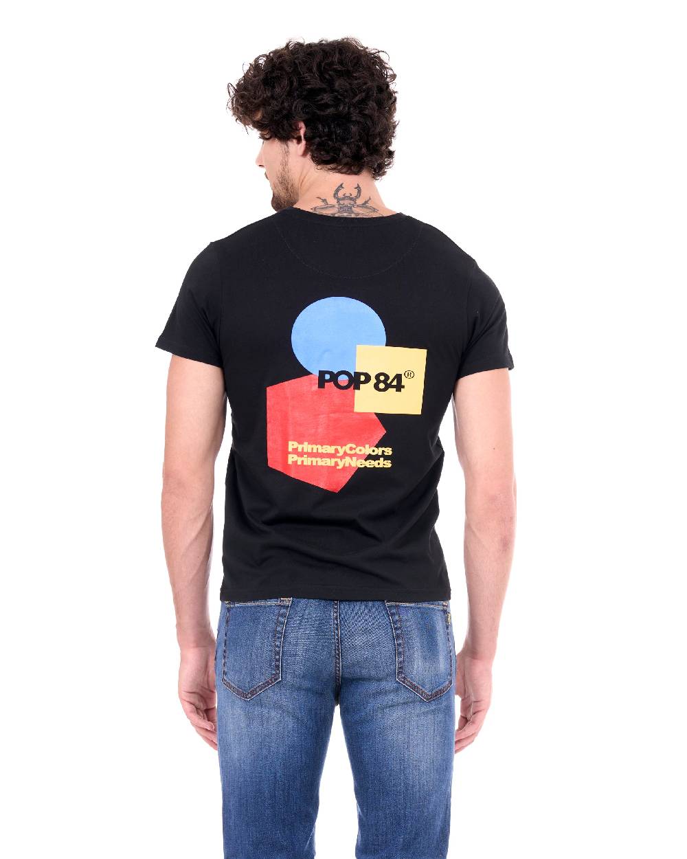 Pop84 T-shirt POP84 'Primary Colors Primary Needs' Saldi