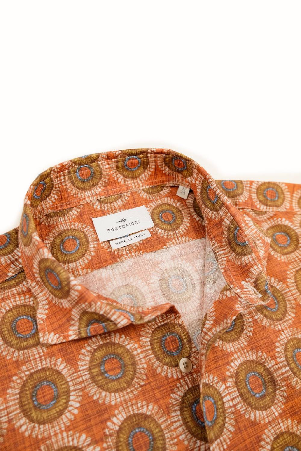 ﻿Portofiori CAMICIA FANTASIA COTONE Saldi Di Fabbrica