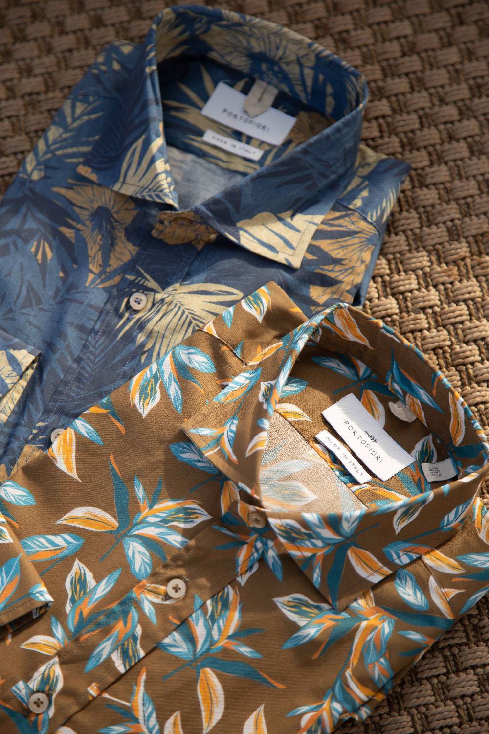 Portofiori CAMICIA FANTASIA COTONE Moda