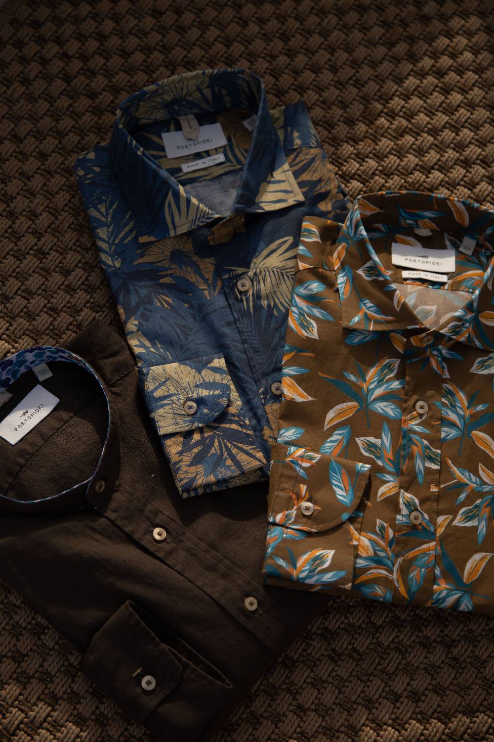 Portofiori CAMICIA FANTASIA COTONE Vendita