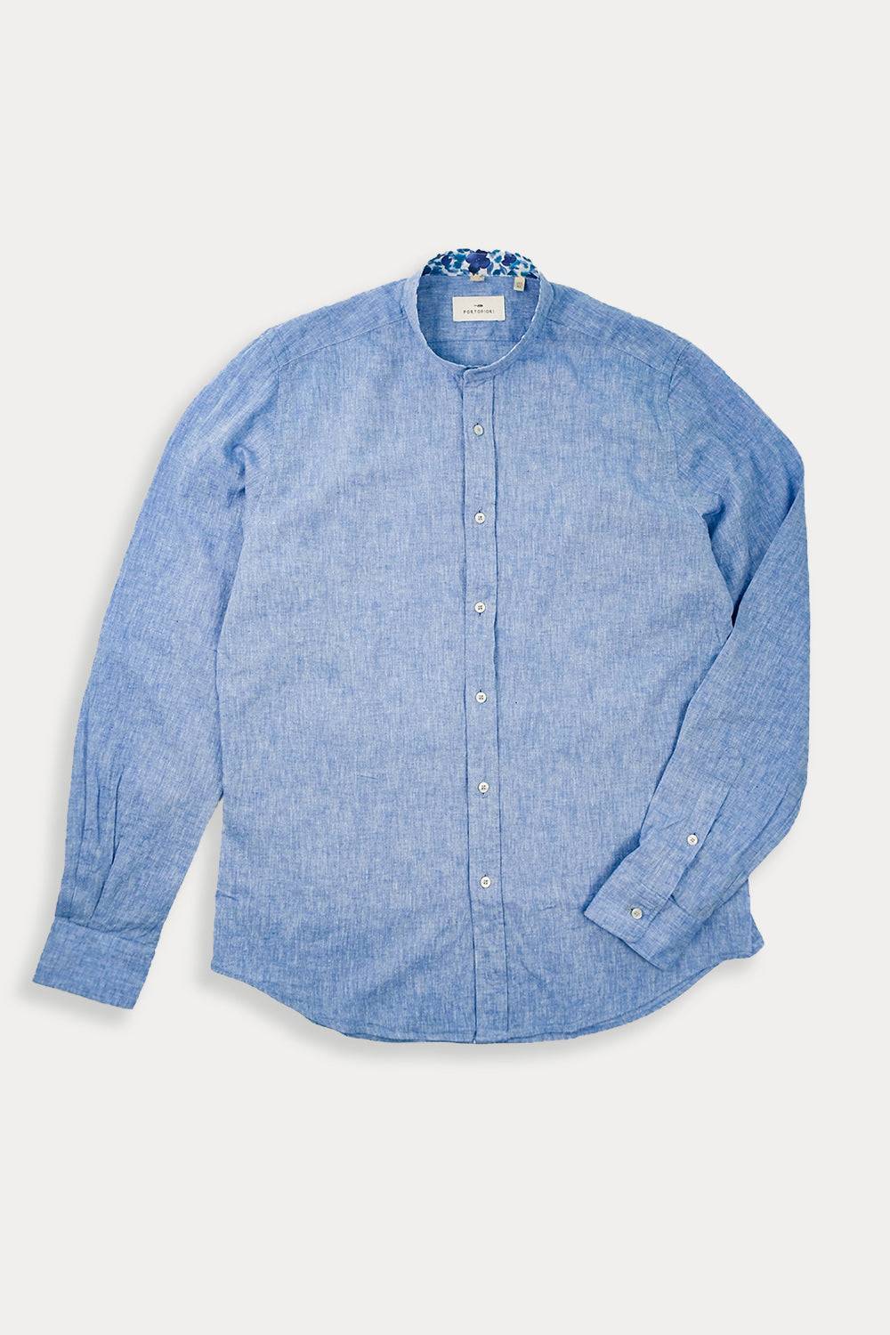 Portofiori CAMICIA KOREA MISTO LINO Soddisfazione Garantita