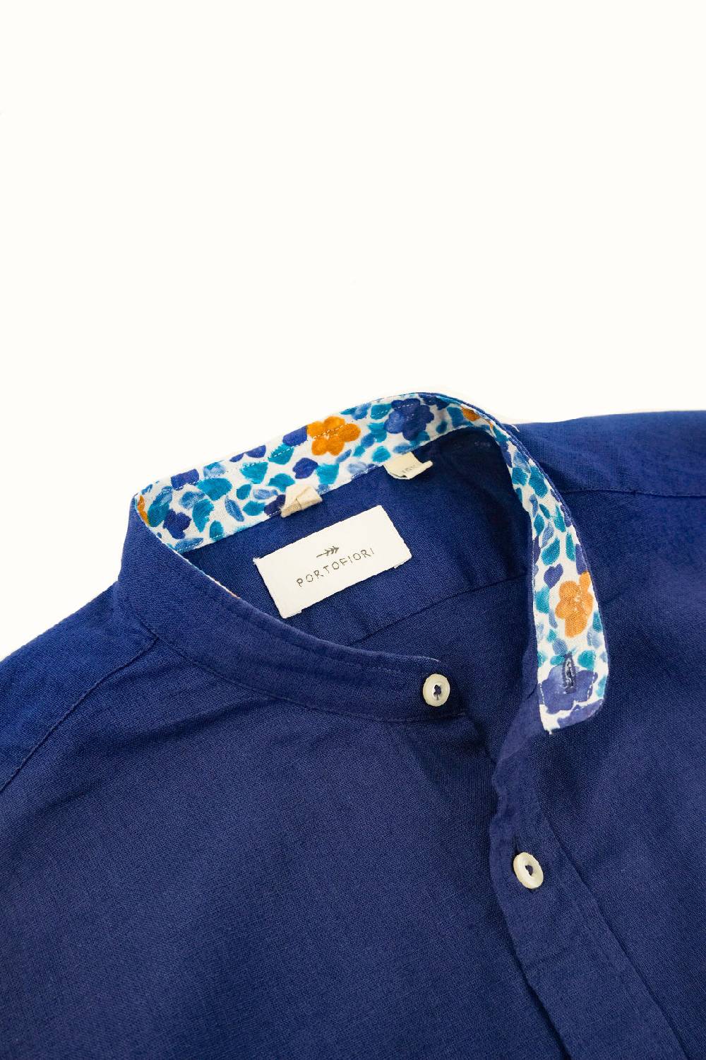 Portofiori CAMICIA KOREA MISTO LINO Soddisfazione Garantita