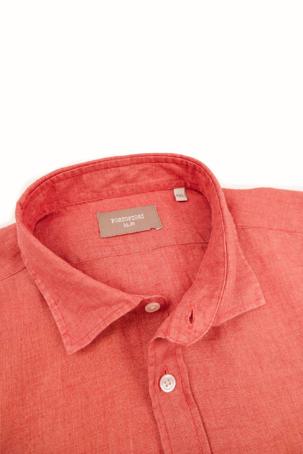 Portofiori CAMICIA PURO LINO Qualità Garantita