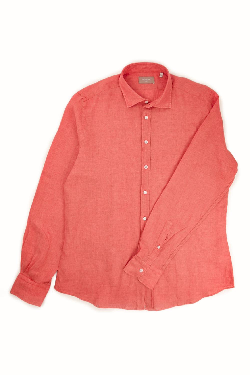 Portofiori CAMICIA PURO LINO Qualità Garantita