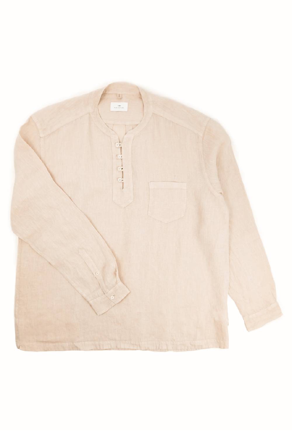Portofiori POLO CAMICIA KOREA PURO LINO Negozi Online