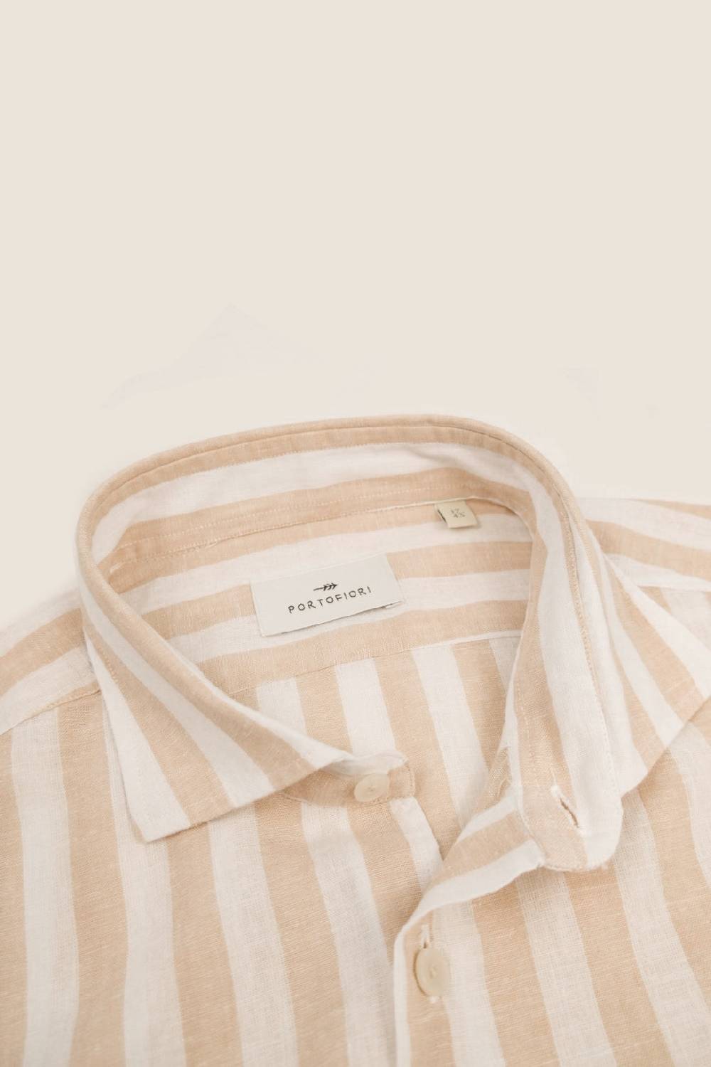 Portofiori CAMICIA RIGATA PURO LINO Shopping Online