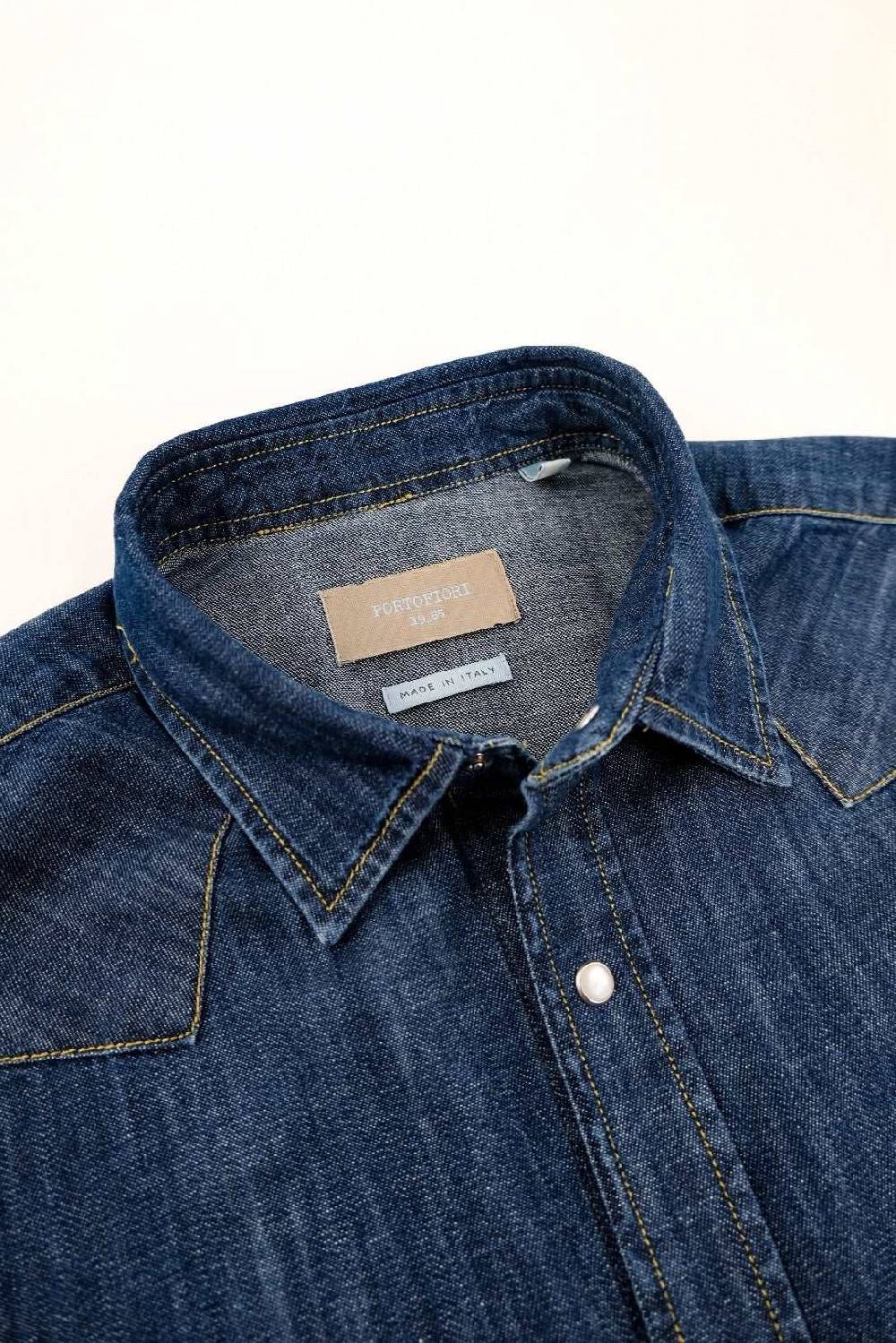 Portofiori CAMICIA DENIM TEXANA In Saldo