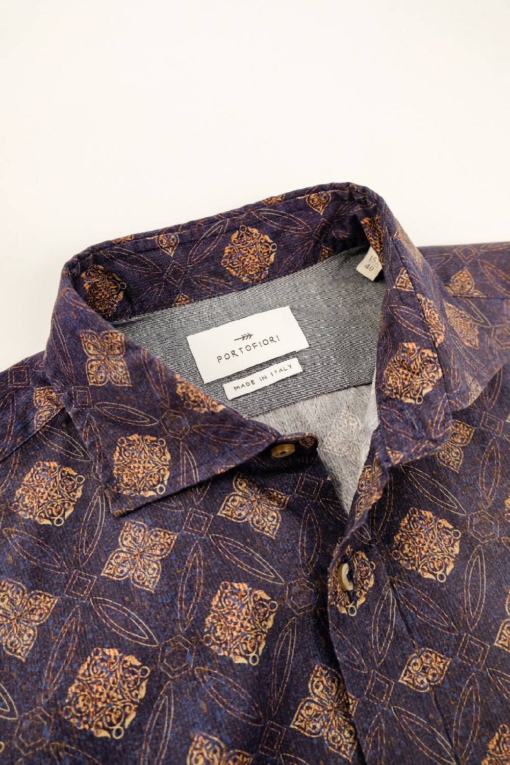 Portofiori CAMICIA FANTASIA COTONE Italia