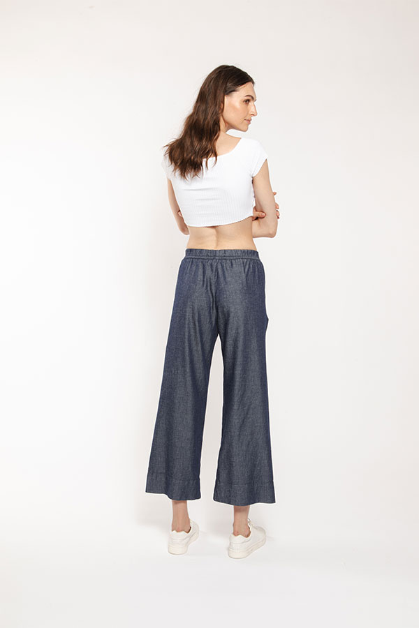 PS. Don't Forget Me STELLA HIGH RISE RELAXED CROPPED FIT In Linea