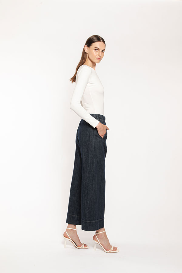 PS. Don't Forget Me STELLA HIGH RISE RELAXED CROPPED FIT Nuovo