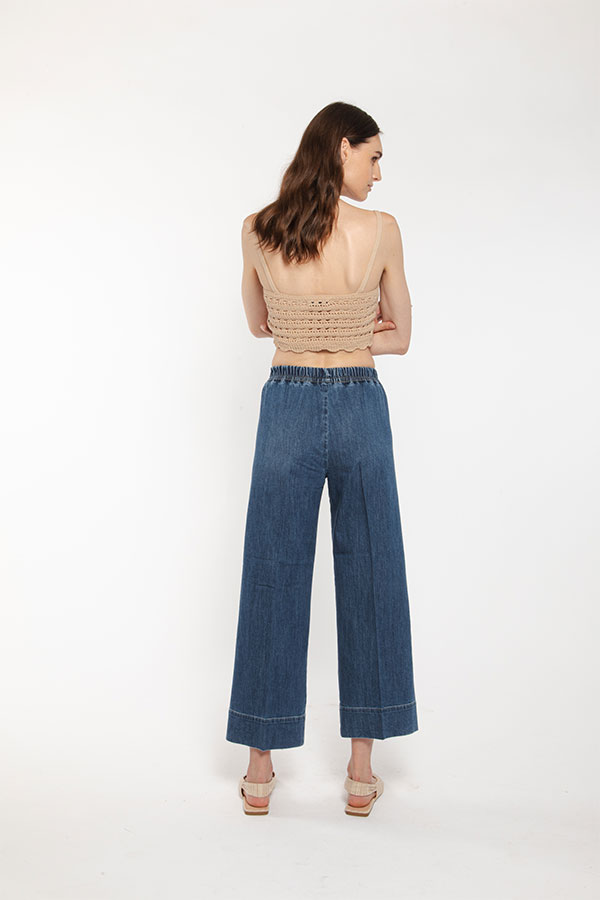 PS. Don't Forget Me STELLA HIGH RISE RELAXED CROPPED FIT Qualità