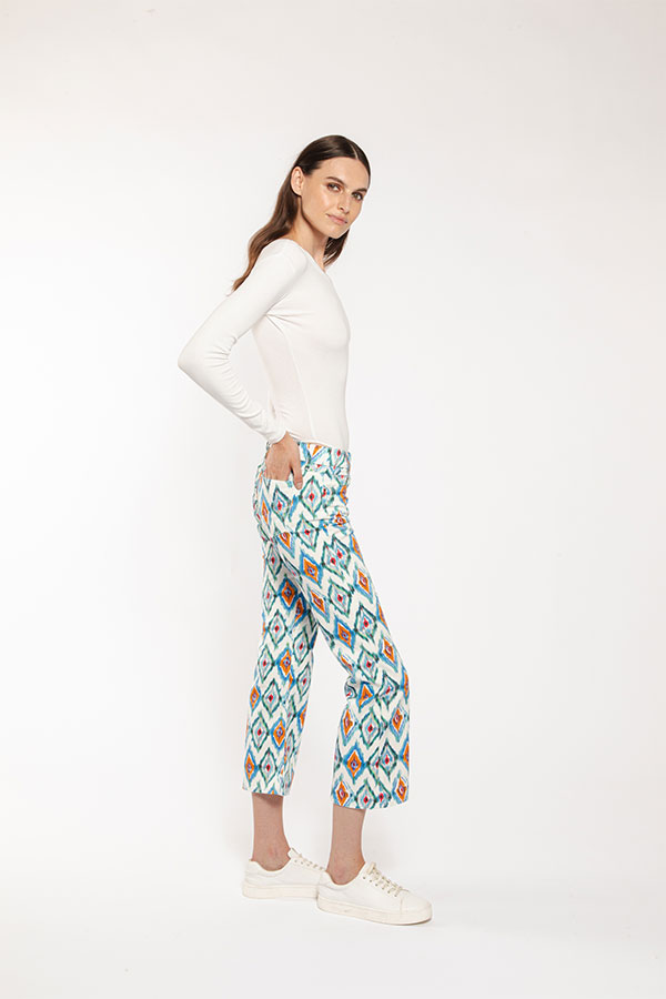 PS. Don't Forget Me SHARON 1 LOW RISE FLARE CROPPED FIT Spedizione Gratuita