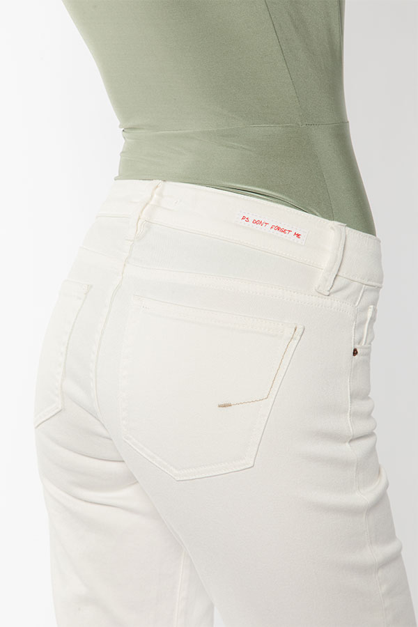 PS. Don't Forget Me SHARON 1 LOW RISE FLARE CROPPED FIT Pezzi Unici