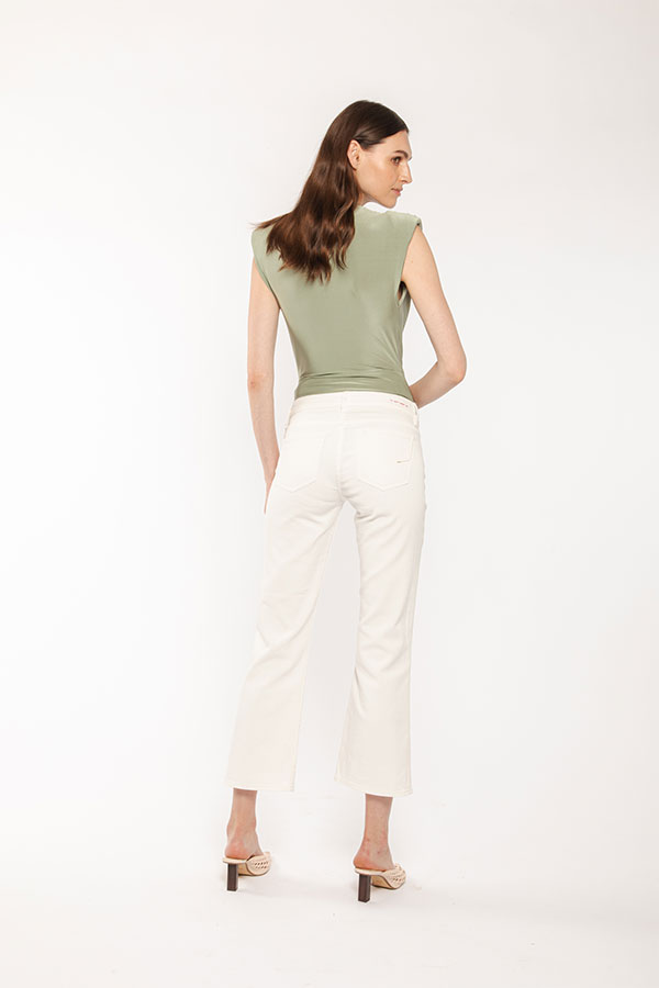 PS. Don't Forget Me SHARON 1 LOW RISE FLARE CROPPED FIT Pezzi Unici