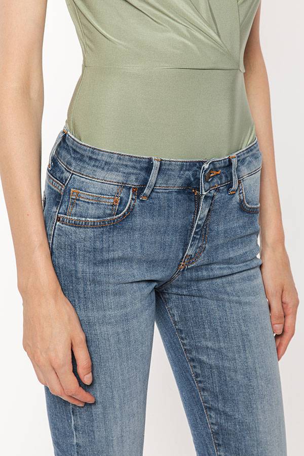 PS. Don't Forget Me SHARON LOW RISE FLARE CROPPED FIT Soddisfazione Garantita