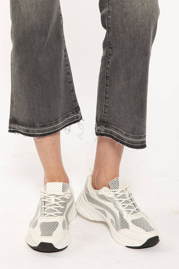 PS. Don't Forget Me SHARON LOW RISE FLARE CROPPED FIT Negozi Online