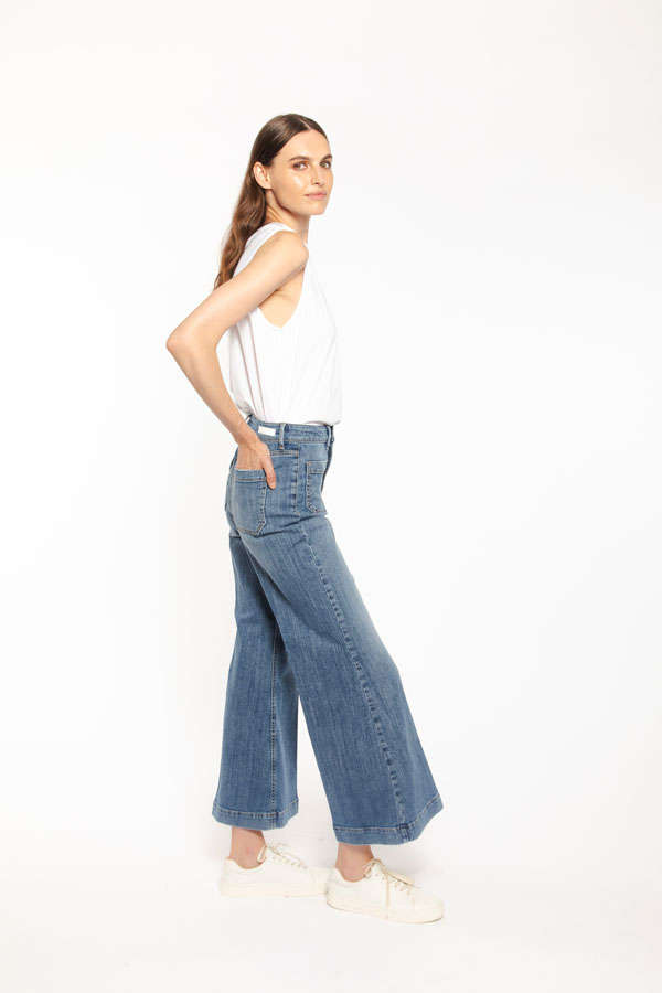 PS. Don't Forget Me LUDOVICA HIGH RISE STRAIGHT RELAXED FIT Presa