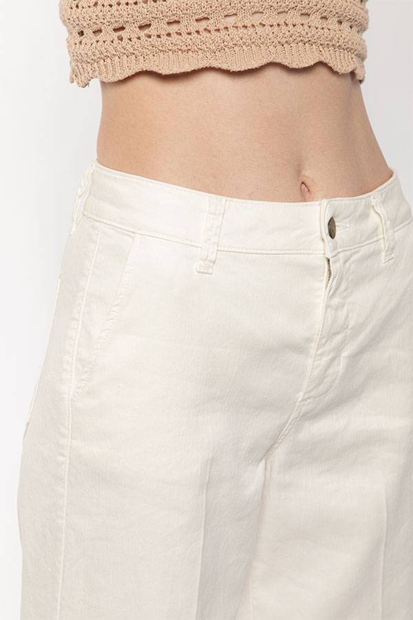 PS. Don't Forget Me EVA MID RISE PALAZZO CROPPED FIT Sconto