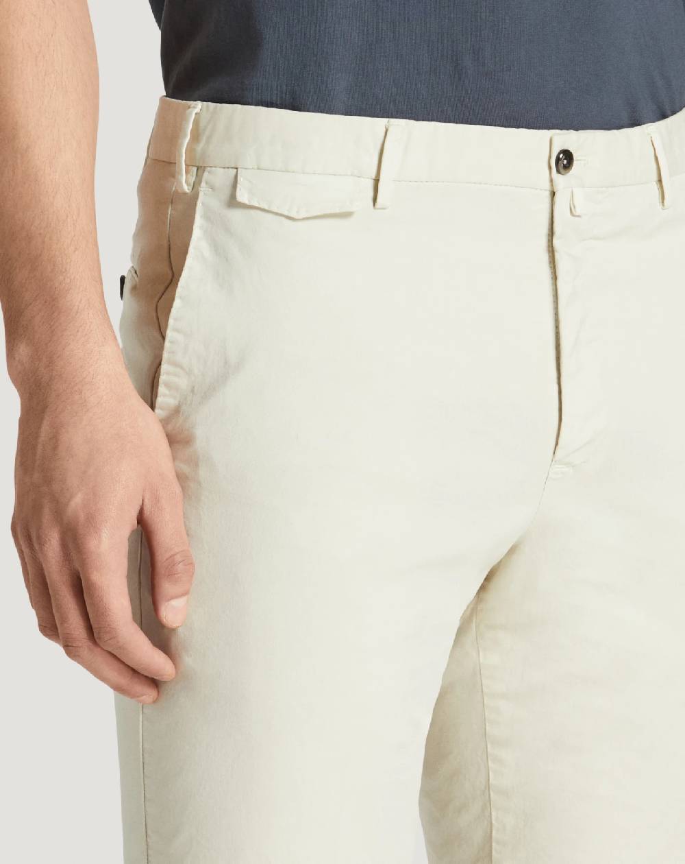﻿Pt Torino Bermuda in gabardina stretch Saldi Di Fabbrica