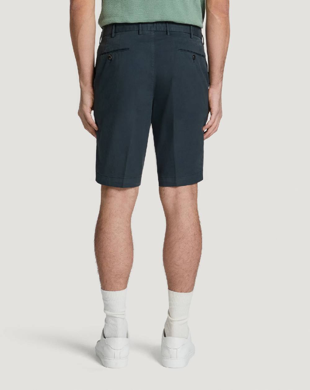 Pt Torino Bermuda in gabardina stretch Vendite Flash
