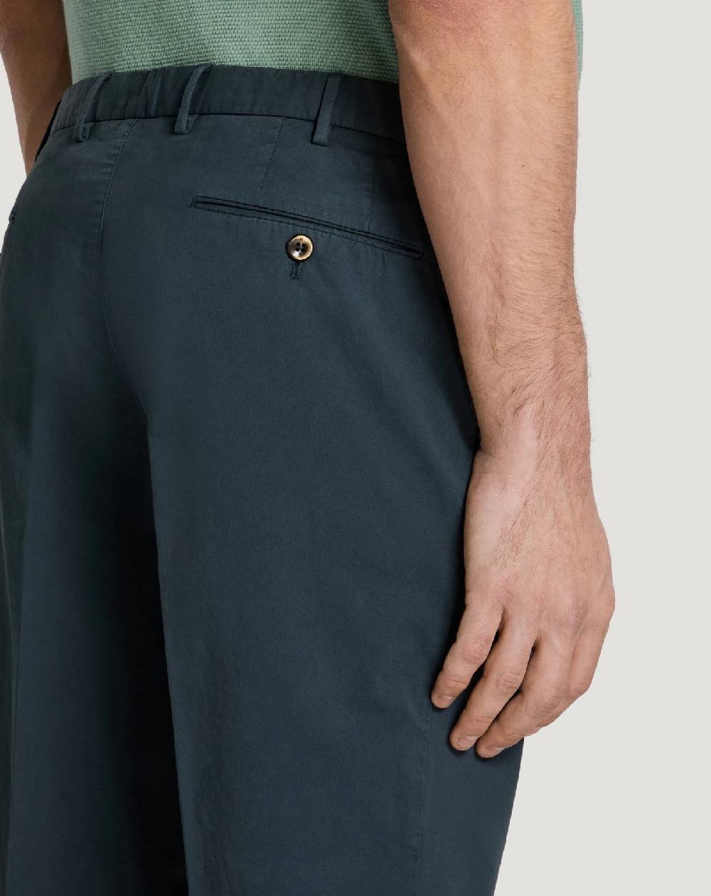 Pt Torino Bermuda in gabardina stretch Vendite Flash