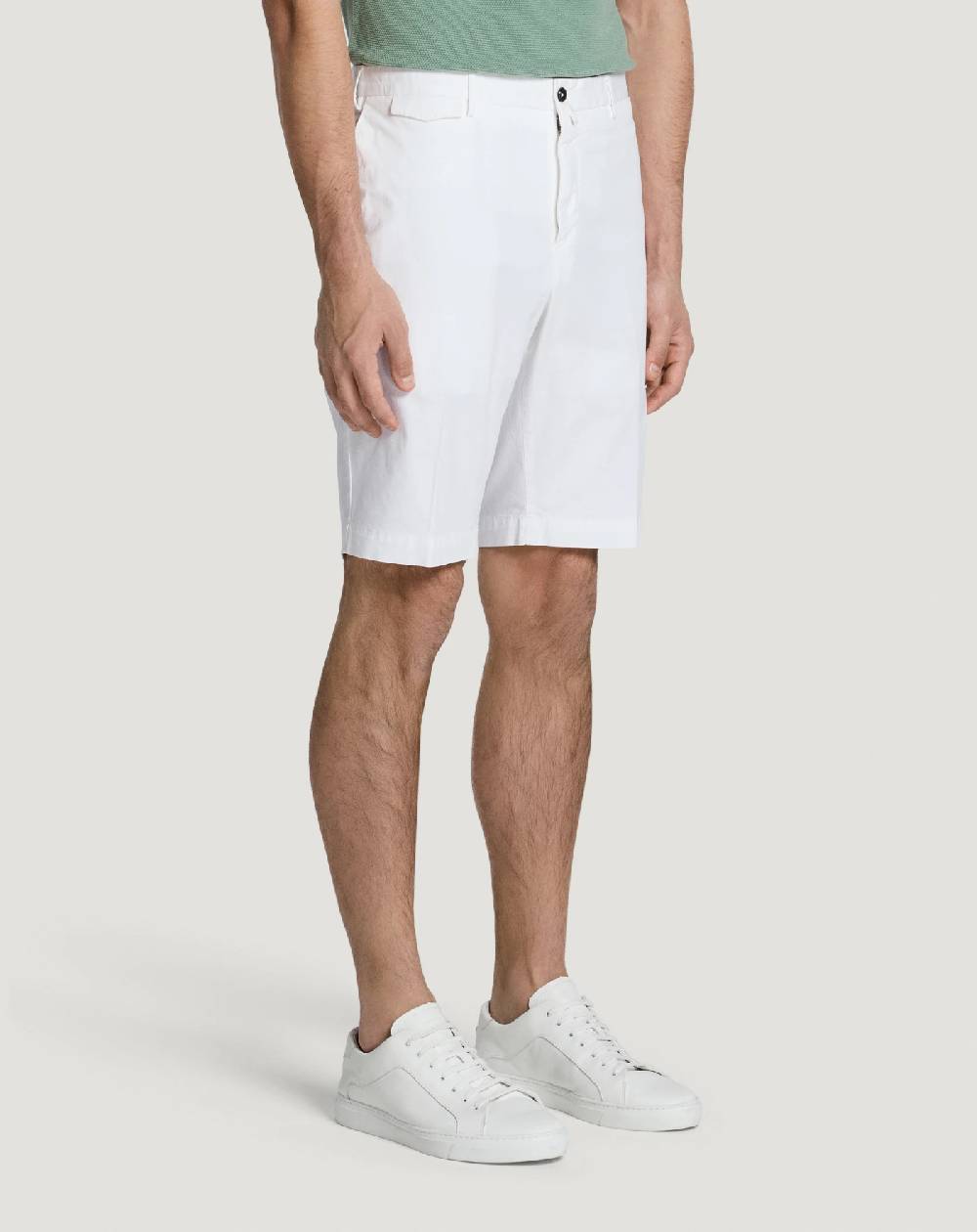 Pt Torino Bermuda in gabardina stretch Ultimo giorno