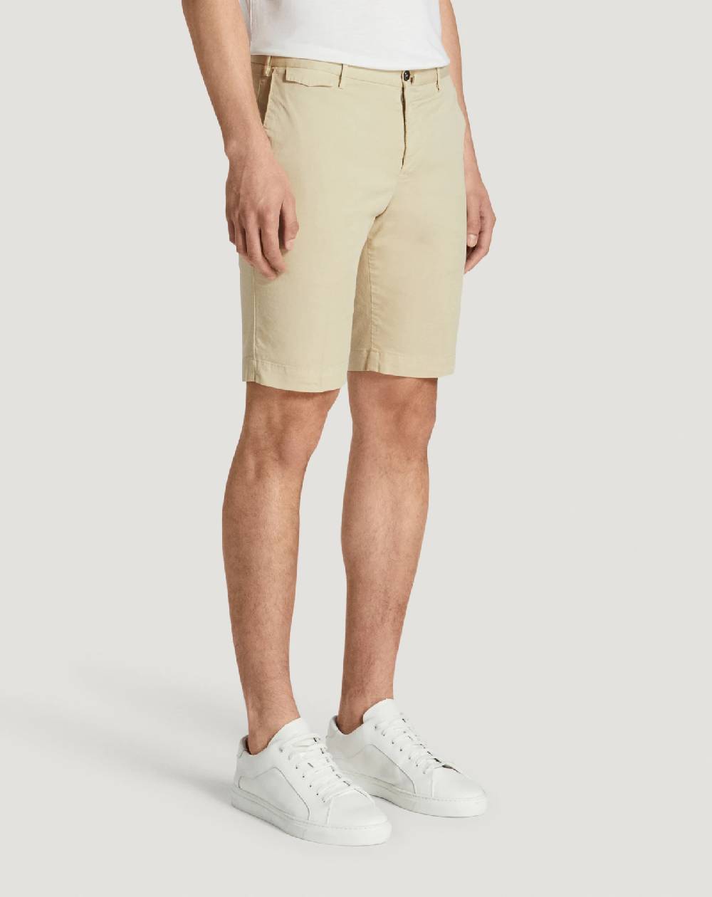 Pt Torino Bermuda in gabardina stretch Promozione