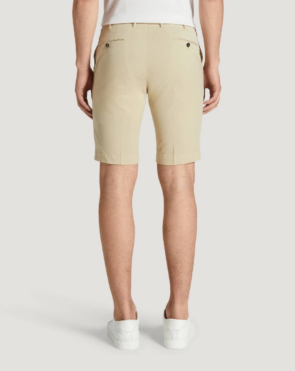 Pt Torino Bermuda in gabardina stretch Promozione