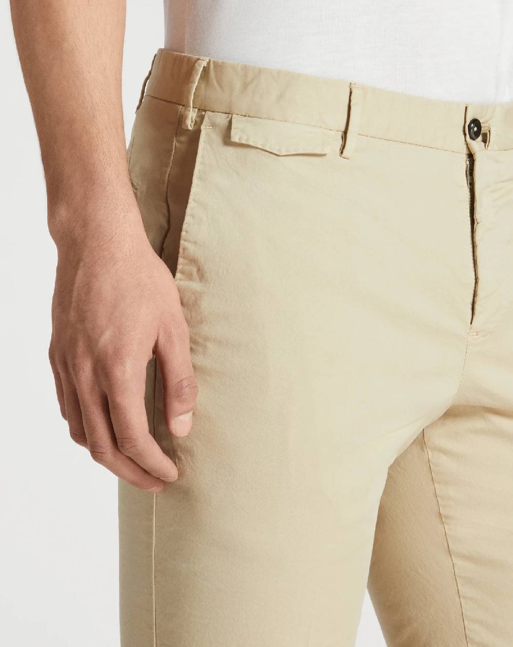 Pt Torino Bermuda in gabardina stretch Promozione