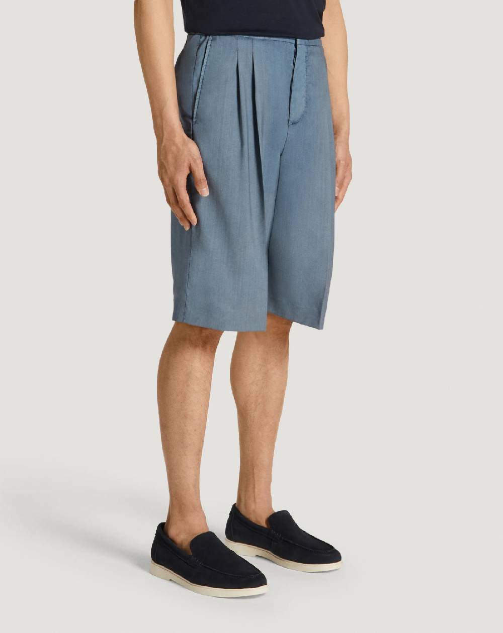 Pt Torino Bermuda in lana comfort Spedizione Gratuita