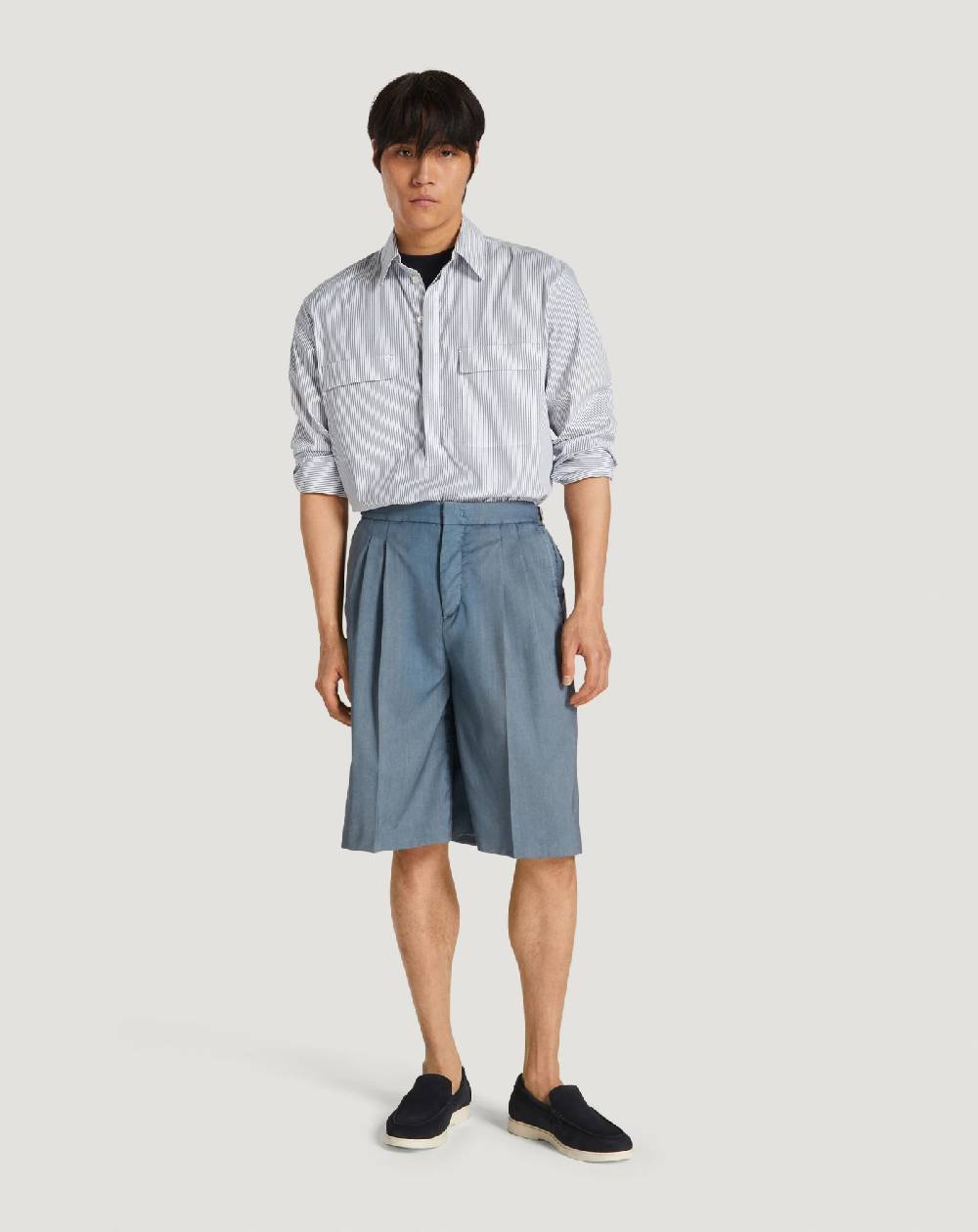 Pt Torino Bermuda in lana comfort Spedizione Gratuita